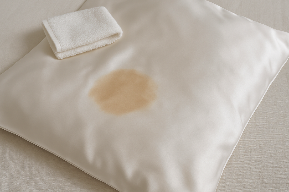 Comment détacher une taie en soie sans l'abîmer.