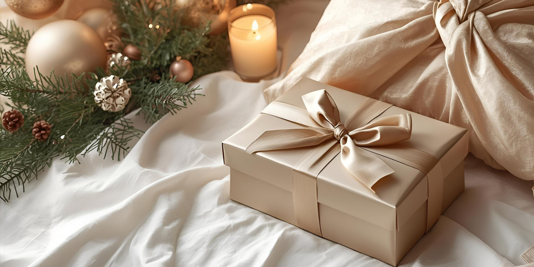 Cadeau en soie pour noel.