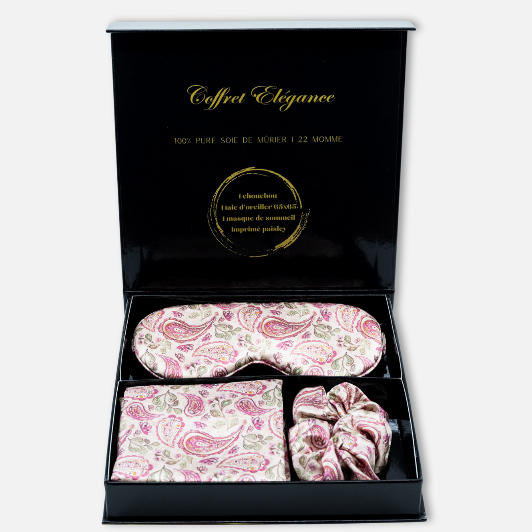Coffret paisley ouvert
