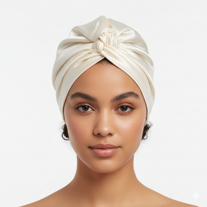 Bonnet de nuit en soie de mûrier 22 Momme