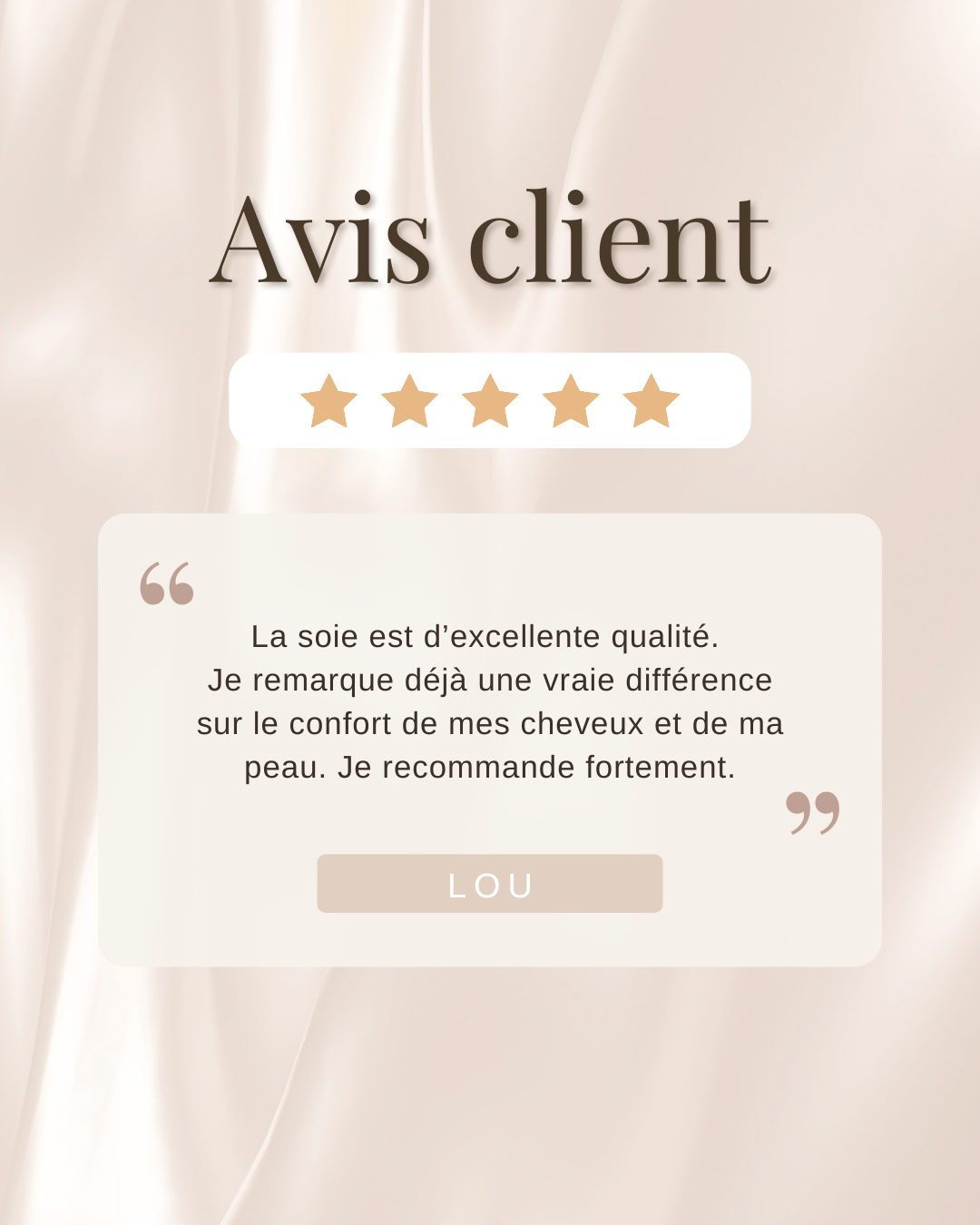 Avis client